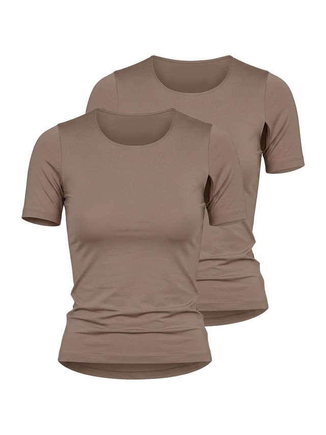 Nina Von C. Unterhemd »2er Pack Halbarm Shirt Seide&Modal« 2 Stück, 2 Stk.