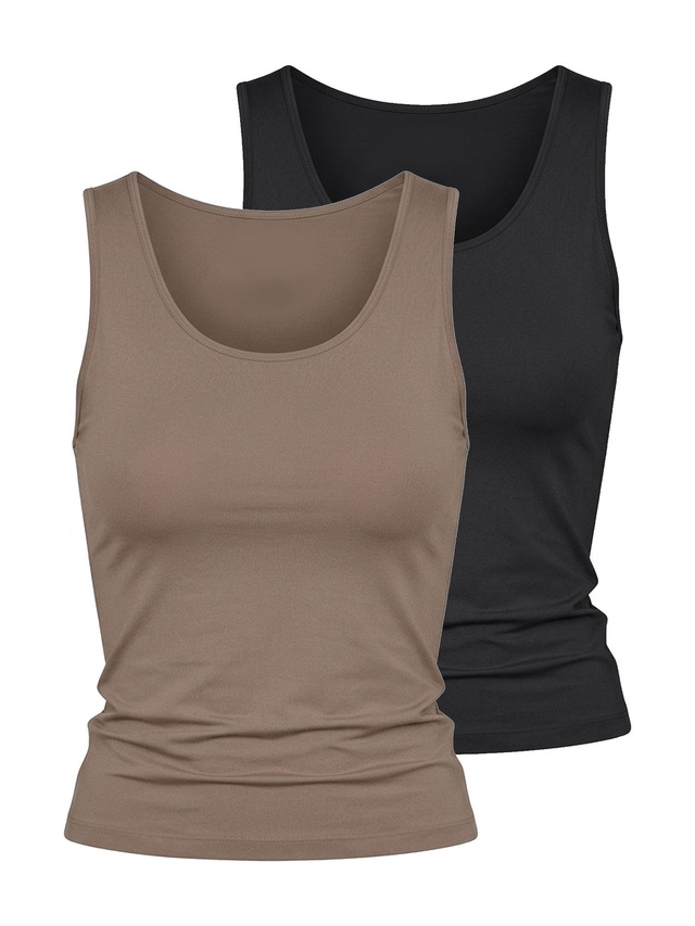 Nina Von C. Achselhemd »2er Pack Achseltop Seide&Modal« 2 Stück, 2 Stk.