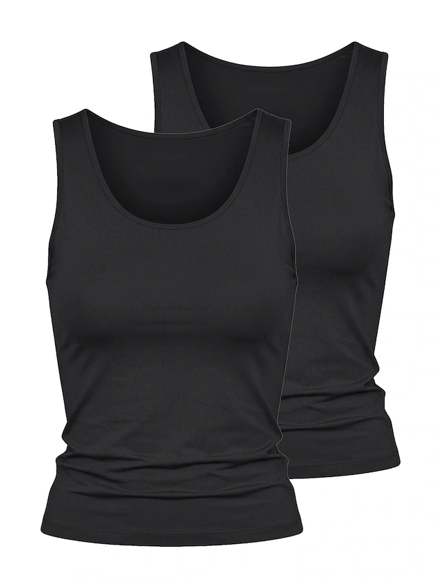 Nina Von C. Achselhemd »2er Pack Achseltop Seide&Modal« 2 Stück, 2 Stk.