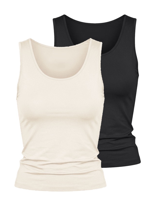 Nina Von C. Achselhemd »2er Pack Achseltop Seide&Modal« 2 Stück, 2 Stk.
