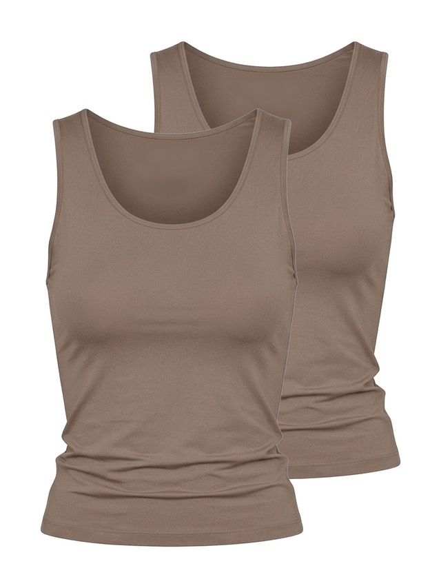 Nina Von C. Achselhemd »2er Pack Achseltop Seide&Modal« 2 Stück, 2 Stk.