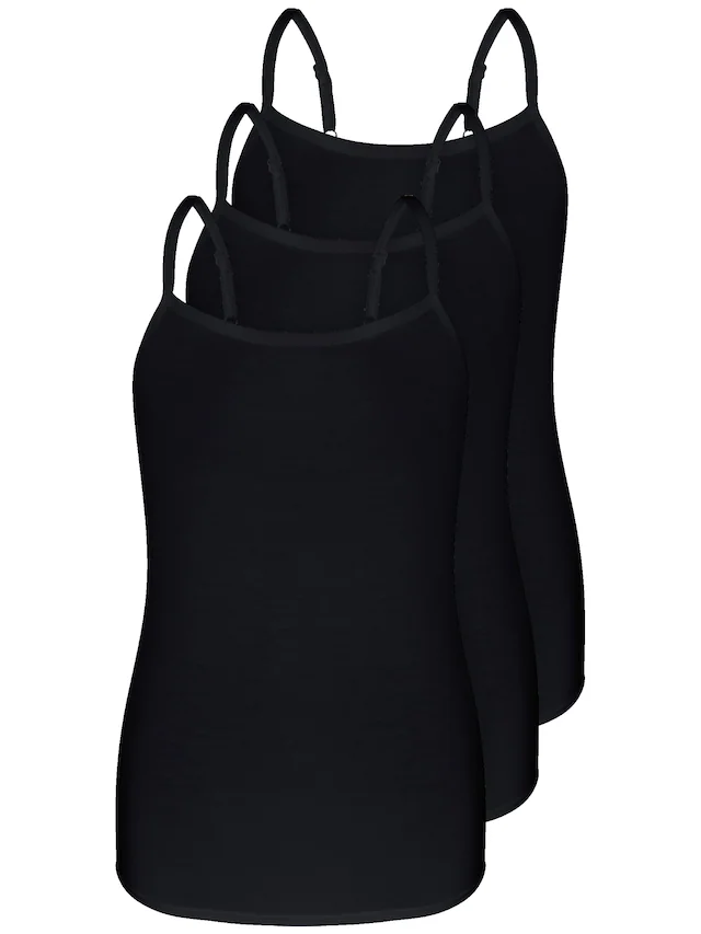 Sassa Achseltop »3er Pack Spaghetti Top Lovely Skin« 3 Stück, 3 Stk.