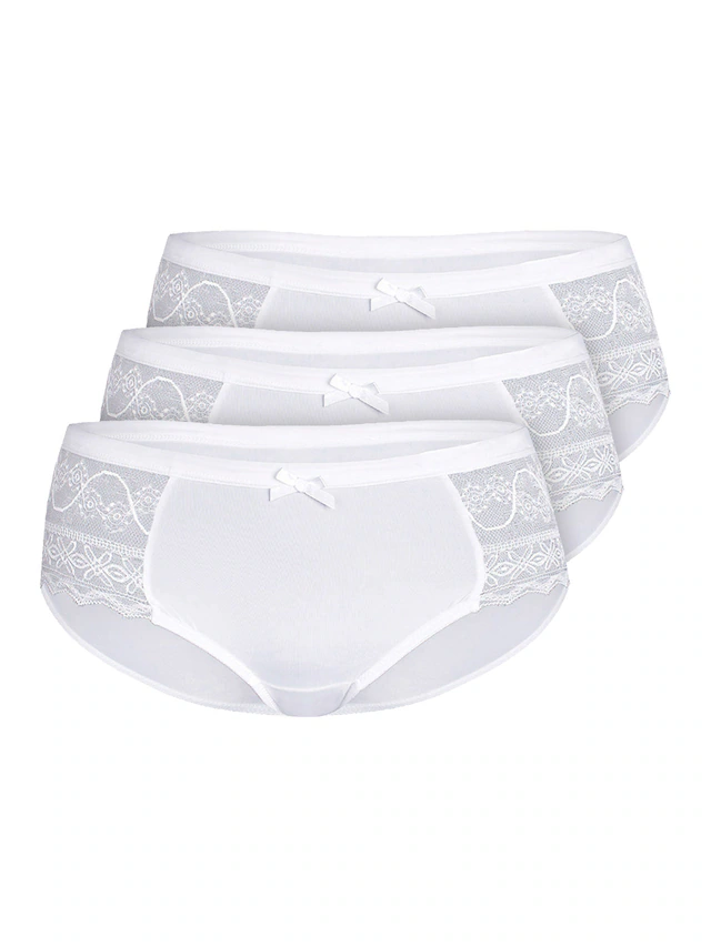 Sassa Panty »3er Pack Panty FANCY LACE« 3 Stück, 3 Stk.