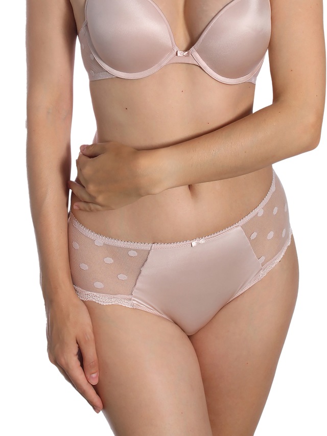 Sassa Panty »3er Pack Panty DOTTED MESH« 3 Stück, 3 Stk.