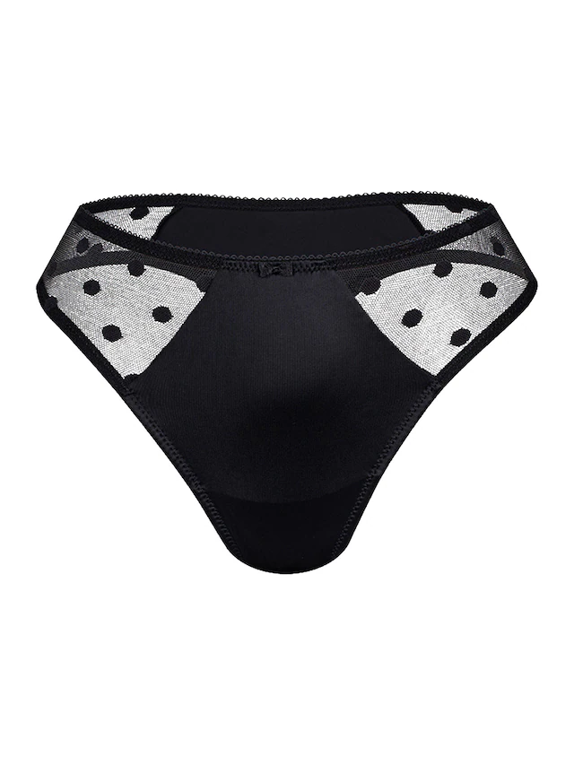 Sassa String »3er Pack String DOTTED MESH« 3 Stück, 3 Stk.
