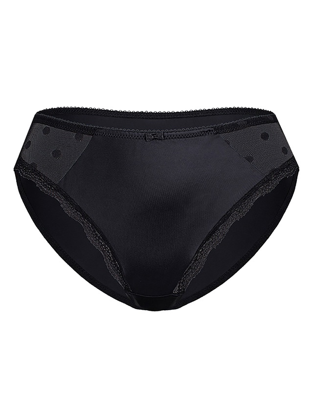 Sassa Slip »3er Pack Slip DOTTED MESH« 3 Stück, 3 Stk.