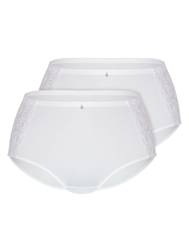 Sassa Taillenslip »2er Pack Taillenslip FAMOUS EMBROIDERY« 2 Stück, 2 Stk.