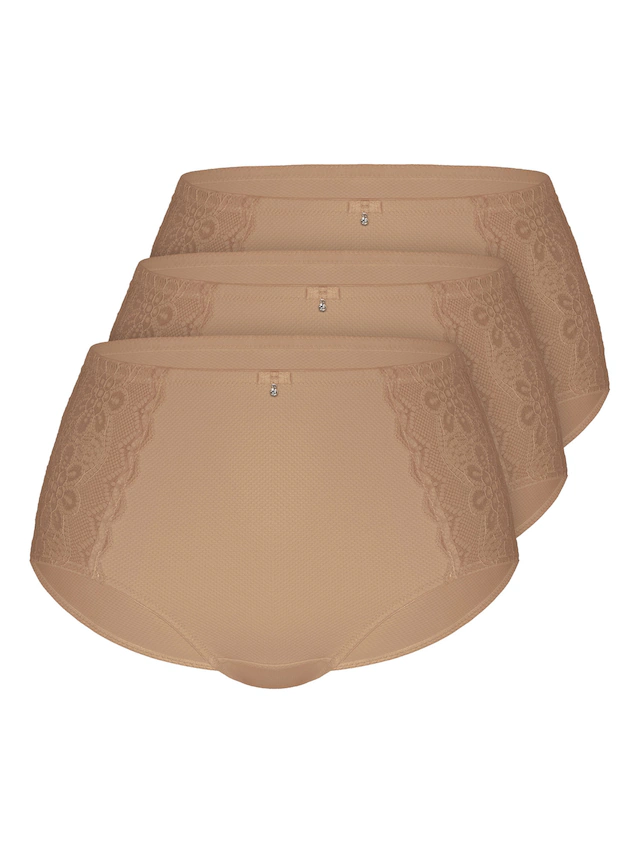 Sassa Taillenslip »3er Pack Taillenslip IMPRESSIVE JACQUARD« 3 Stück, 3 Stk.