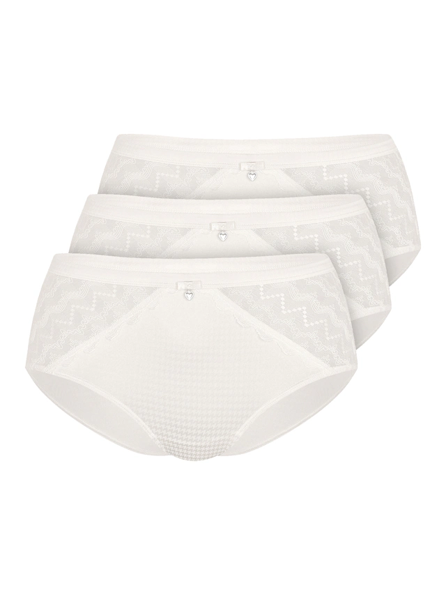 Sassa Panty »3er Pack Panty Beautiful Classic« 3 Stück, 3 Stk.