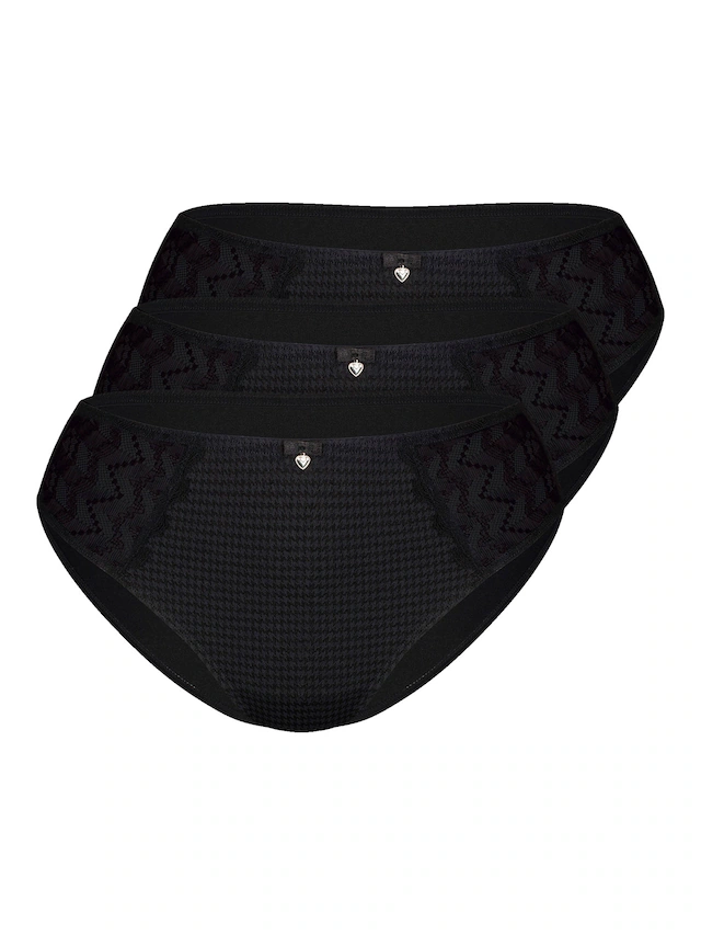 Sassa Slip »3er Pack Slip Beautiful Classic« 3 Stück, 3 Stk.