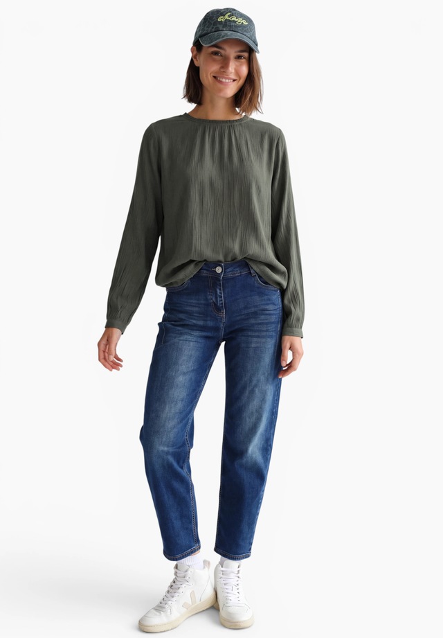 Cecil Shirtbluse mit Smok-Details