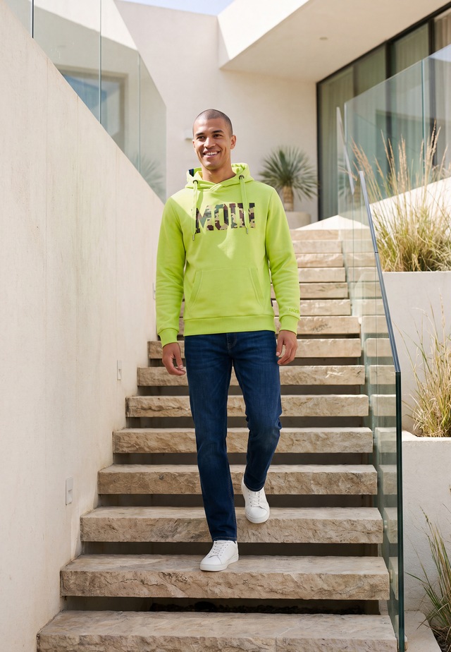 salzhaut Kapuzenpullover »Hoodie HEFF - MOIN Camouflage«