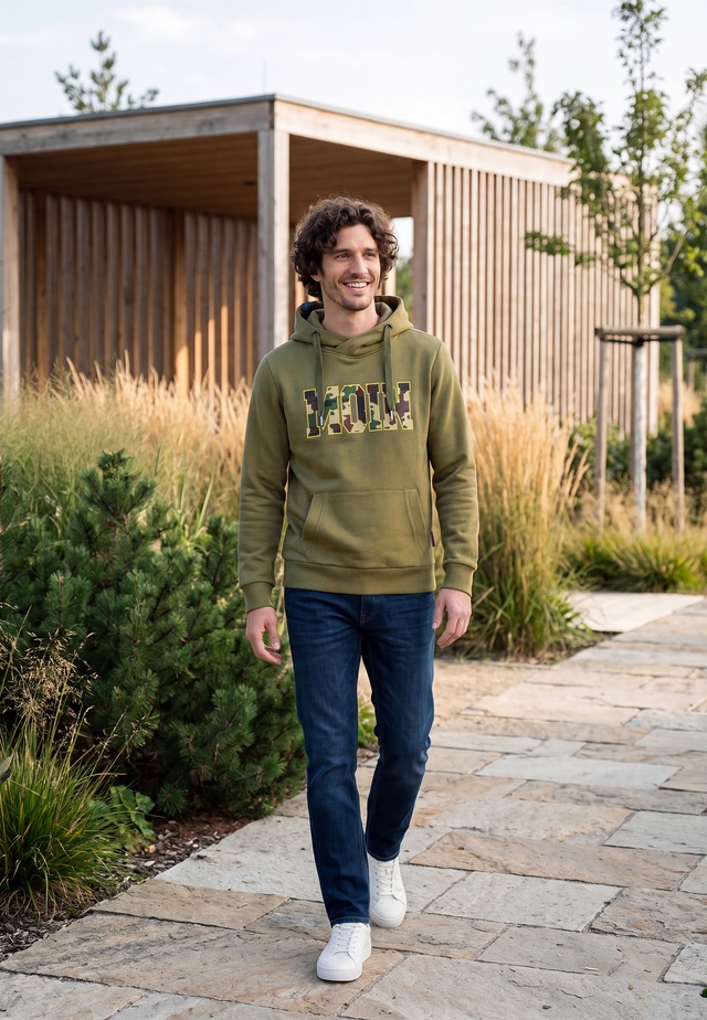 salzhaut Kapuzenpullover »Hoodie HEFF - MOIN Camouflage«