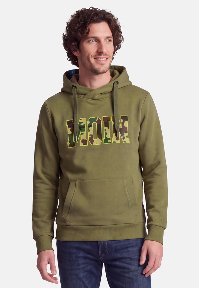 salzhaut Kapuzenpullover »Hoodie HEFF - MOIN Camouflage«