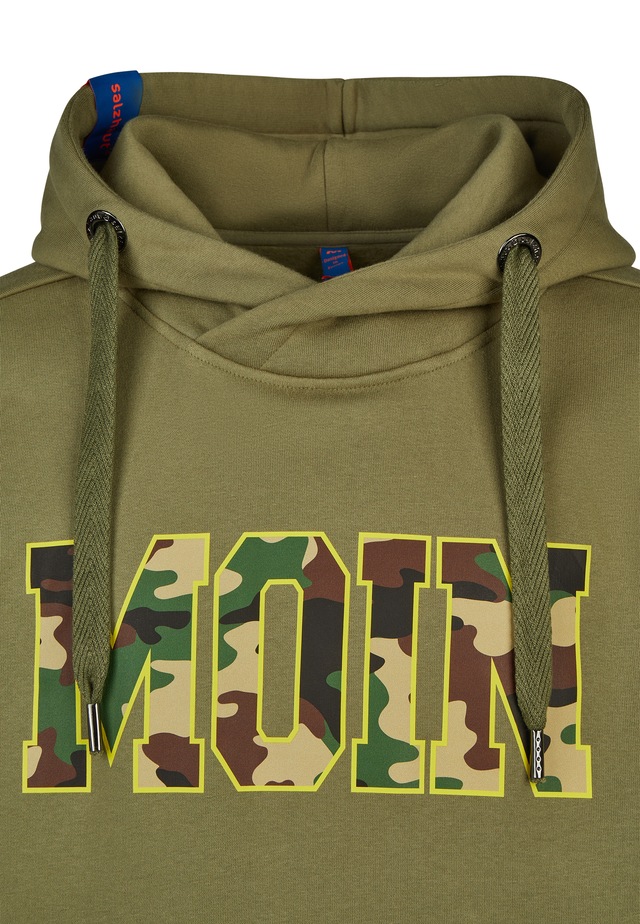 salzhaut Kapuzenpullover »Hoodie HEFF - MOIN Camouflage«
