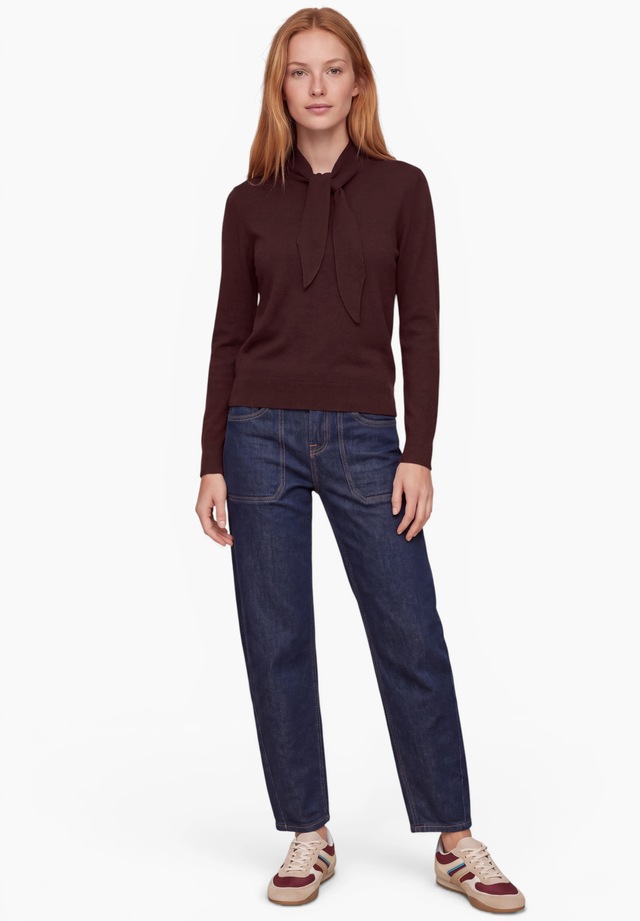 STREET ONE STUDIO Longpullover in Unifarbe