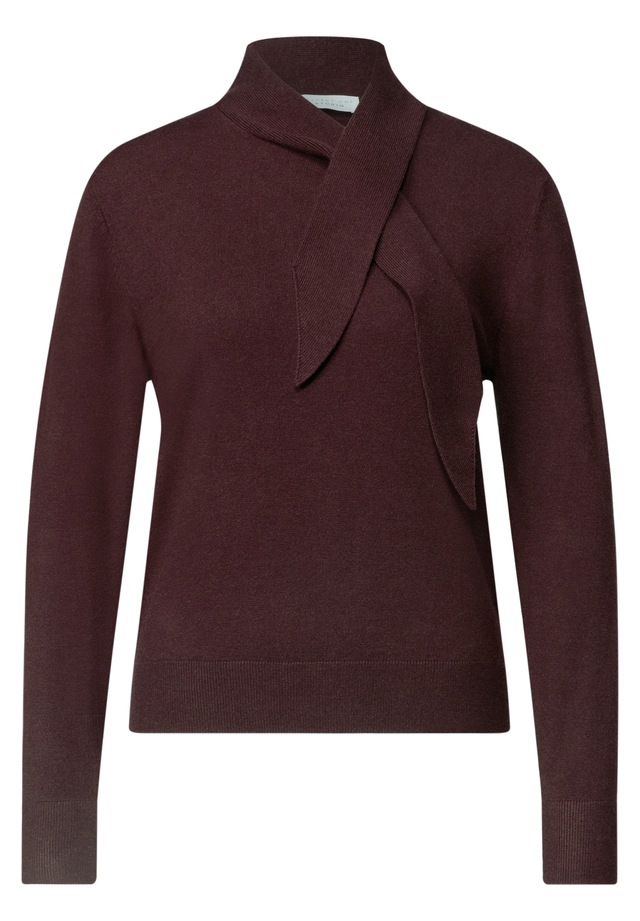 STREET ONE STUDIO Longpullover in Unifarbe