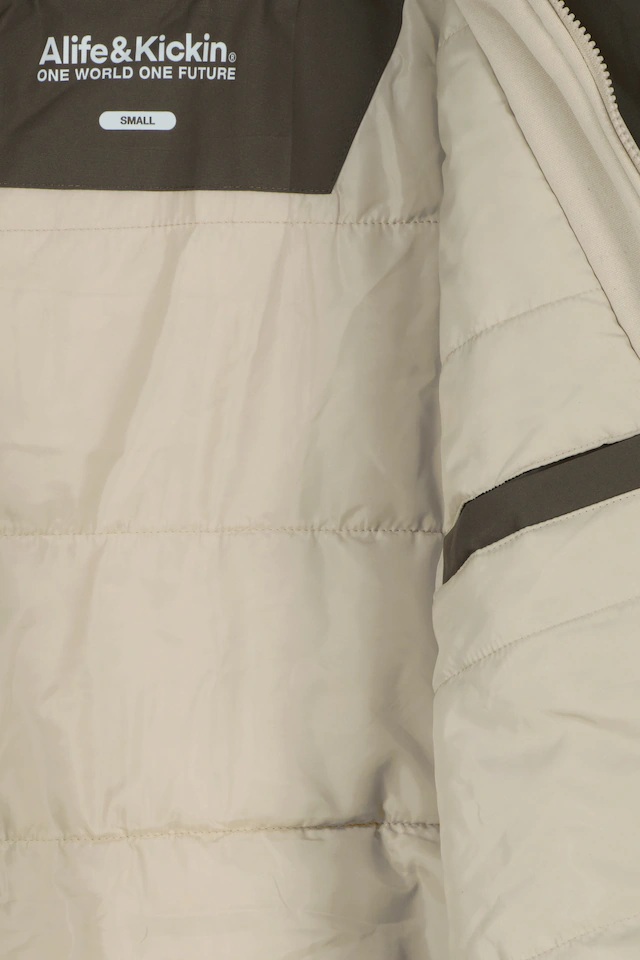 Alife & Kickin Bomberjacke »Damen MarylouAK A Übergangsjacke, Jacke« Sweat-Kapuzeneinsatz, Zwei-Wege-Reißverschluss, Raglanärmel
