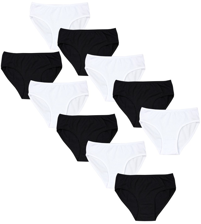 TupTam Slip »Slips Mädchen Slips mit Aufdruck 10er Pack«