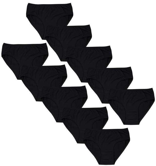 TupTam Slip »Slips Mädchen Slips mit Aufdruck 10er Pack«