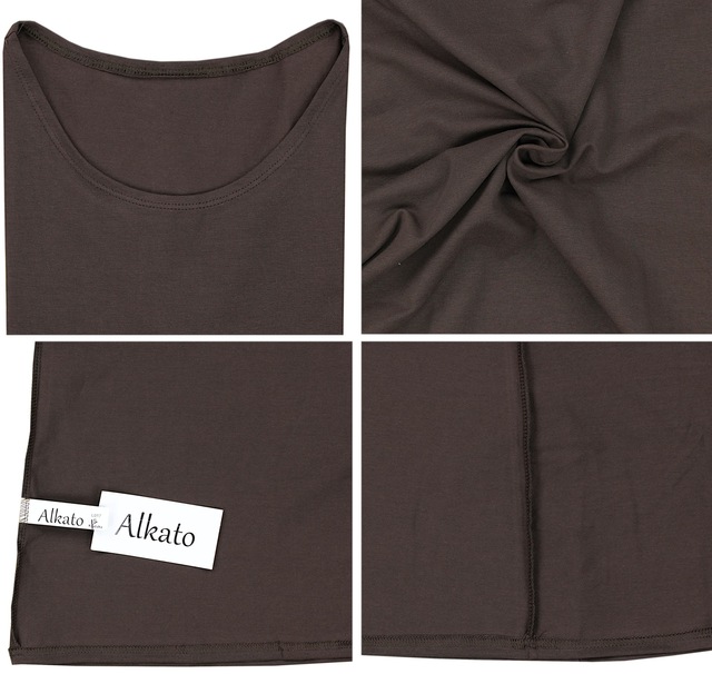 ALKATO Langarmshirt »Damenshirt Alkato Damen Langarm Shirt mit O-Ausschnitt«