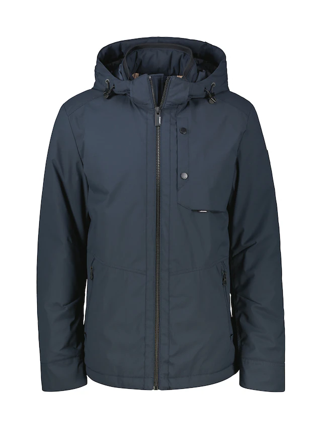 LERROS Outdoorjacke »Funktionsjacke in großen Größen, wind- und wasserabweisend« mit Kapuze
