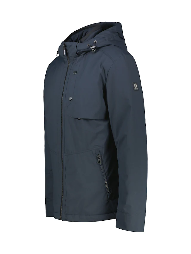 LERROS Outdoorjacke »Funktionsjacke in großen Größen, wind- und wasserabweisend« mit Kapuze