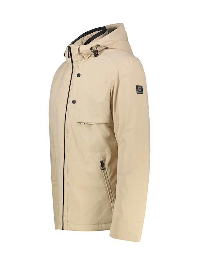 LERROS Outdoorjacke »Funktionsjacke in großen Größen, wind- und wasserabweisend« mit Kapuze