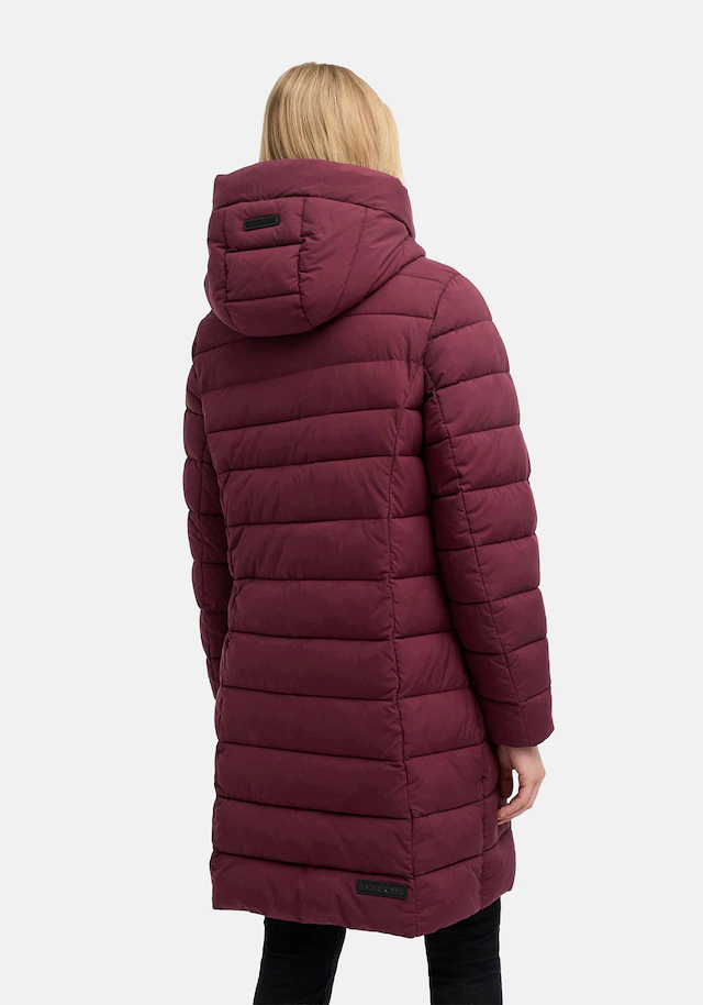 Marikoo Winterjacke »Nanoraa« mit Kapuze Winterjacke mit horizontaler Steppung, hohem Kragen & Kapuze