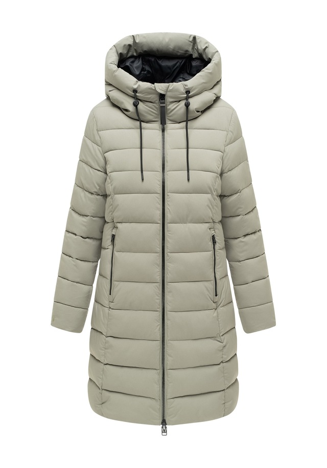 Marikoo Winterjacke »Nanoraa« mit Kapuze Winterjacke mit horizontaler Steppung, hohem Kragen & Kapuze