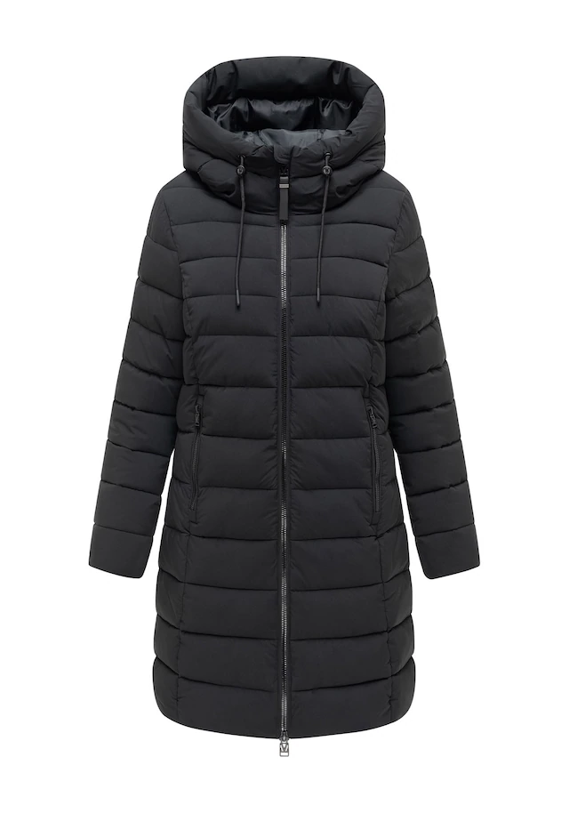 Marikoo Winterjacke »Nanoraa« mit Kapuze Winterjacke mit horizontaler Steppung, hohem Kragen & Kapuze