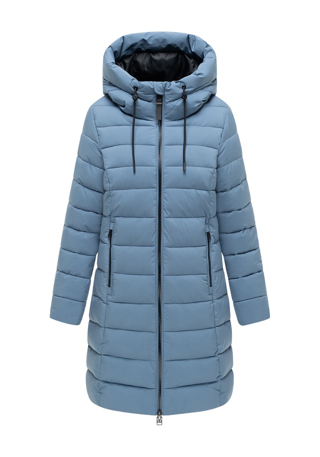 Marikoo Winterjacke »Nanoraa« mit Kapuze Winterjacke mit horizontaler Steppung, hohem Kragen & Kapuze