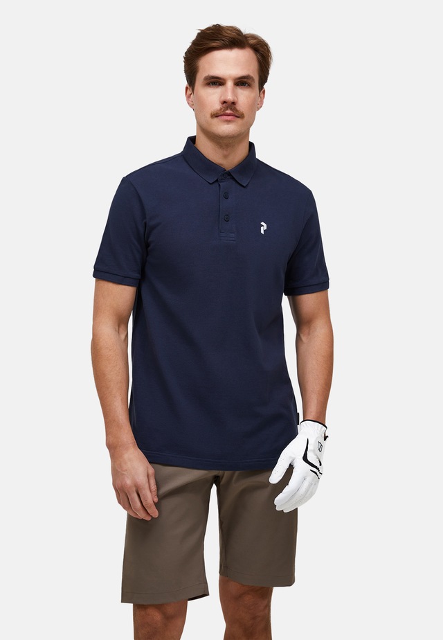 Peak Performance Poloshirt »M Classic Cotton Polo« mit sportivem Design