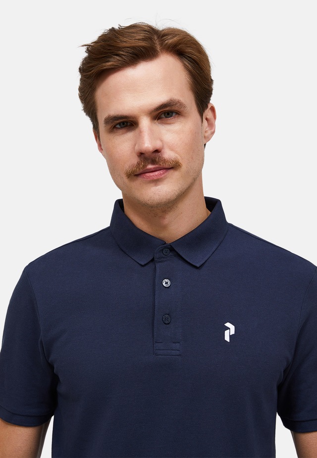 Peak Performance Poloshirt »M Classic Cotton Polo« mit sportivem Design