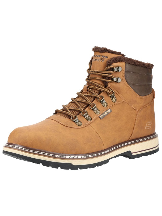 Skechers Schnürstiefelette »Skechers Stiefelette Lederimitat«