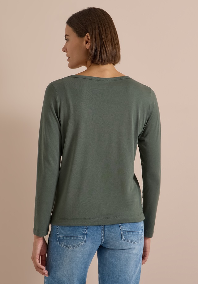 Cecil Langarmshirt mit Tunnelzug am Saum