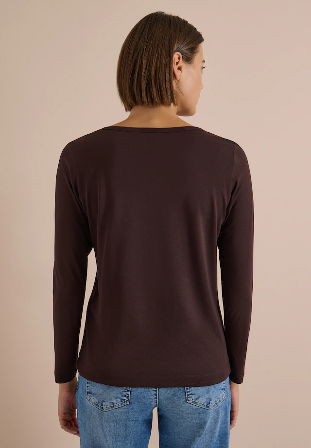 Cecil Langarmshirt mit Tunnelzug am Saum