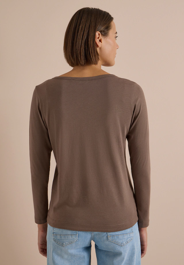 Cecil Langarmshirt mit Tunnelzug am Saum