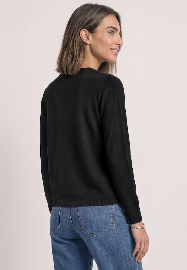 STREET ONE Cardigan aus softem Materialmix