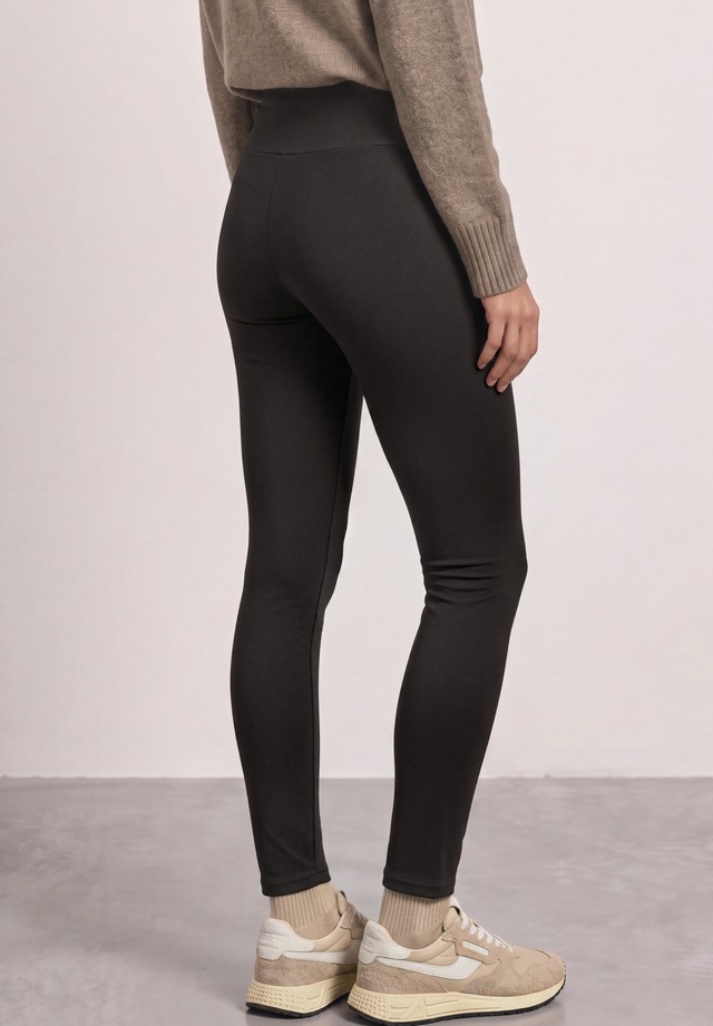 STREET ONE Leggings softer Materialmix
