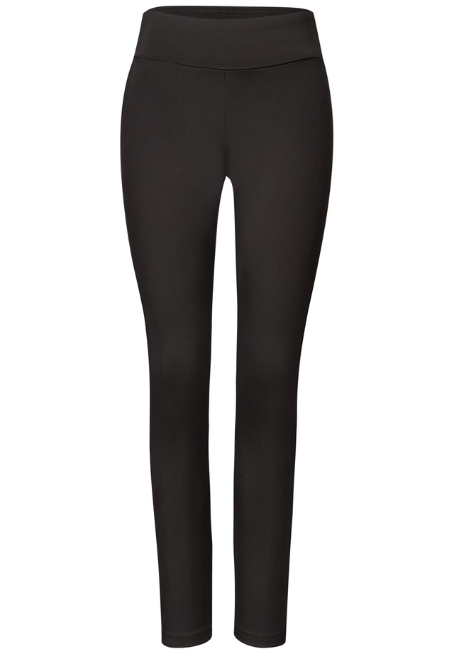 STREET ONE Leggings softer Materialmix