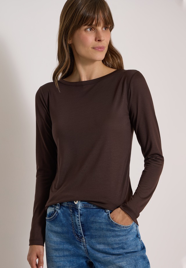Cecil Langarmshirt im Basic-Style