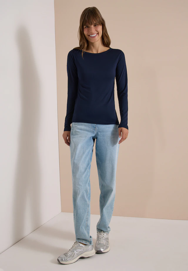 Cecil Langarmshirt im Basic-Style