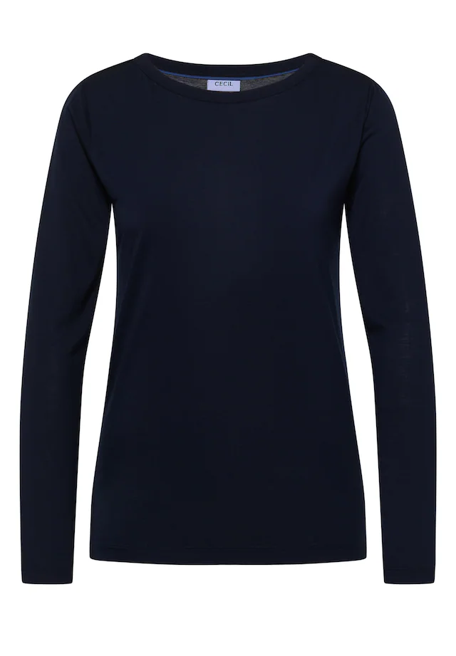 Cecil Langarmshirt im Basic-Style