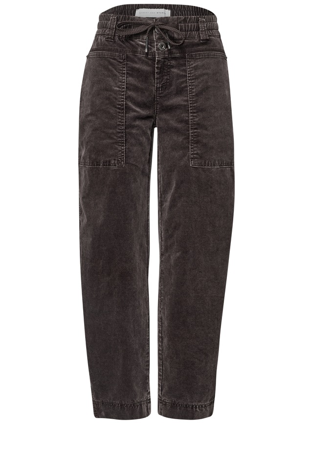 STREET ONE STUDIO Cordhose mit Elastikbund