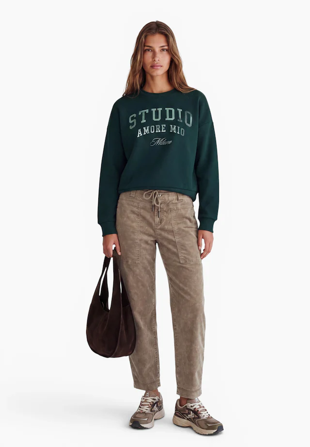 STREET ONE STUDIO Cordhose mit Elastikbund