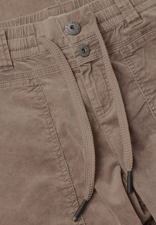 STREET ONE STUDIO Cordhose mit Elastikbund