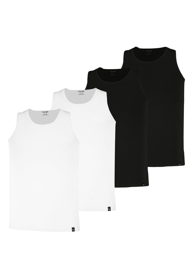 PUMA Unterhemd »Unterhemd Tank Top 4P 4er Pack« 4 Stk.
