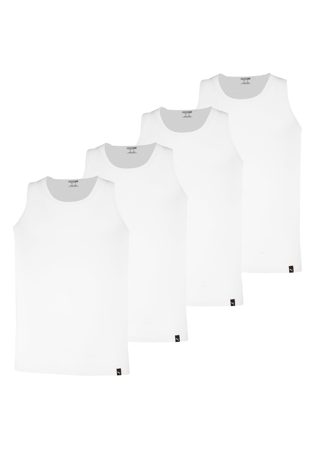 PUMA Unterhemd »Unterhemd Tank Top 4P 4er Pack« 4 Stk.