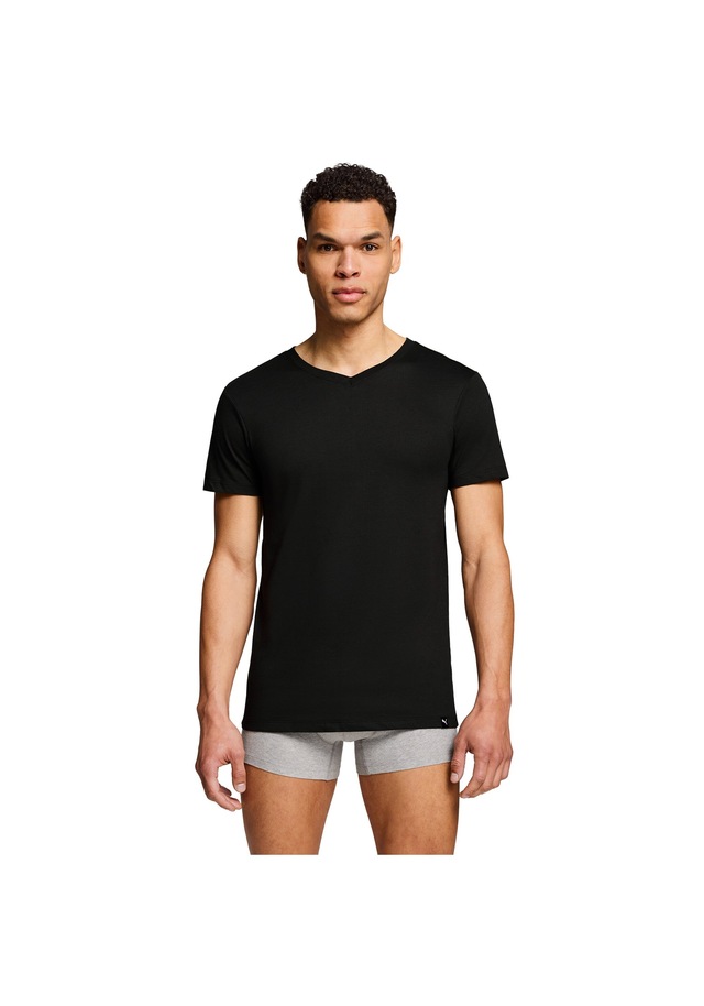 PUMA T-Shirt »T-Shirt V-Neck Tee 4P 4er Pack« 4 Stk.
